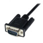 StarTech.com Cavo seriale null modem DB9 RS232 nero 2 m - F/M StarTech.com Cavo seriale null modem DB9 RS232 nero 2 m - F/M