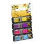 Post-It Segnapagina Index miniset - colori vivaci - 4 x 35 segnapagina