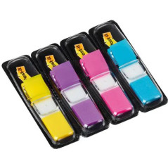Post-It Segnapagina Index miniset - colori vivaci - 4 x 35 segnapagina