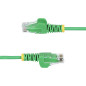 StarTech.com Cavo Ethernet CAT6 Verde da 50cm Patch UTP con Plug RJ45 Antigroviglio e Rilievi di Trazione, Cavo Lan Slim in