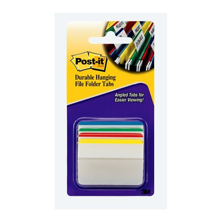 Post-It 686A1 intercalare Verde, Rosso, Giallo