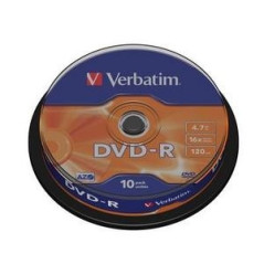 Verbatim DVD-R Matt Silver 4,7 GB