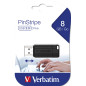 Verbatim PinStripe - Memoria USB da 8 GB - Nero Verbatim PinStripe - Memoria USB da 8 GB - Nero