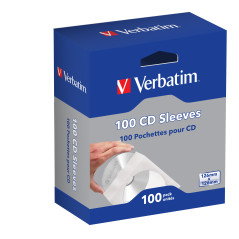Verbatim 100 custodie per CD (carta)