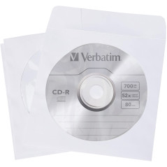Verbatim 100 custodie per CD (carta)