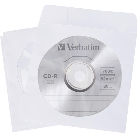 Verbatim 100 custodie per CD (carta)