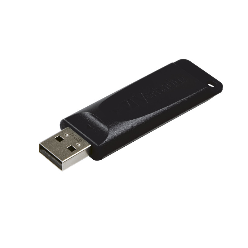 Verbatim Slider - Memoria USB da 16 GB - Nero Verbatim Slider - Memoria USB da 16 GB - Nero