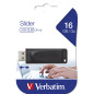 Verbatim Slider - Memoria USB da 16 GB - Nero Verbatim Slider - Memoria USB da 16 GB - Nero