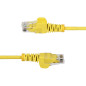 StarTech.com Cavo Ethernet CAT6 Giallo da 1,5m Patch UTP con Plug RJ45 Antigroviglio e Rilievi di Trazione, Cavo Lan Slim in