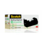 Scotch 7000028837 dispenser nastro adesivo Metallo, Plastica Nero