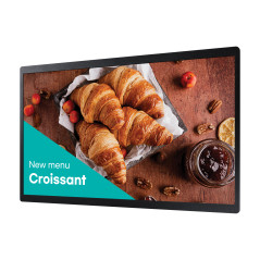 Samsung QB24C Pannello piatto per segnaletica digitale 61 cm (24") LED Wi-Fi 250 cd/m² Full HD Nero Processore in LH24QBCEBGCXEN