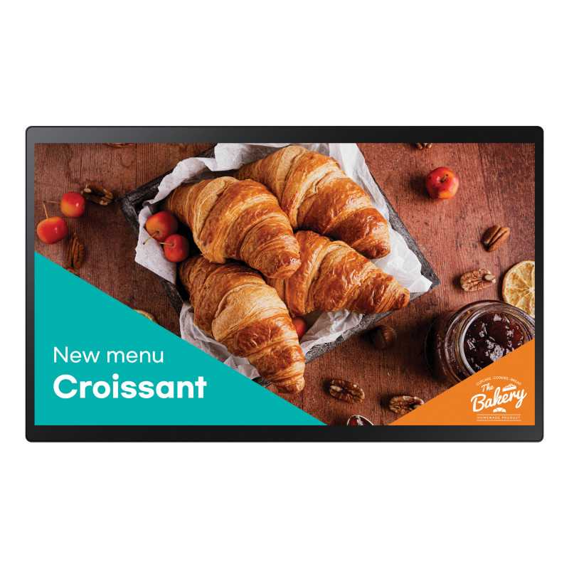 Samsung QB24C-T Pannello piatto per segnaletica digitale 61 cm (24") LED Wi-Fi 250 cd/m² Full HD Nero Touch scree LH24QBCTBGCXEN