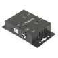 StarTech.com Hub adattatore USB a seriale 2 porte per montaggio a parete con clip per guide DIN