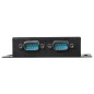StarTech.com Hub adattatore USB a seriale 2 porte per montaggio a parete con clip per guide DIN