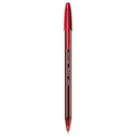 BIC Cristal Exact Rosso Penna a sfera Ultra sottile 20 pz