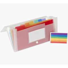 Exacompta 55398E divisore Colori assortiti Polipropilene (PP)