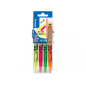 Pilot FriXion Light Verde, Arancione, Rosa, Giallo 4 pz