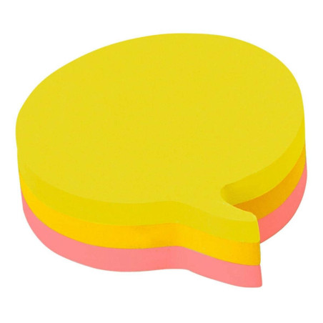 Post-It 7100172405 pouch autoadesiva Altro Arancione, Rosa, Giallo 76 fogli Autoadesivo