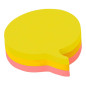 Post-It 7100172405 pouch autoadesiva Altro Arancione, Rosa, Giallo 76 fogli Autoadesivo