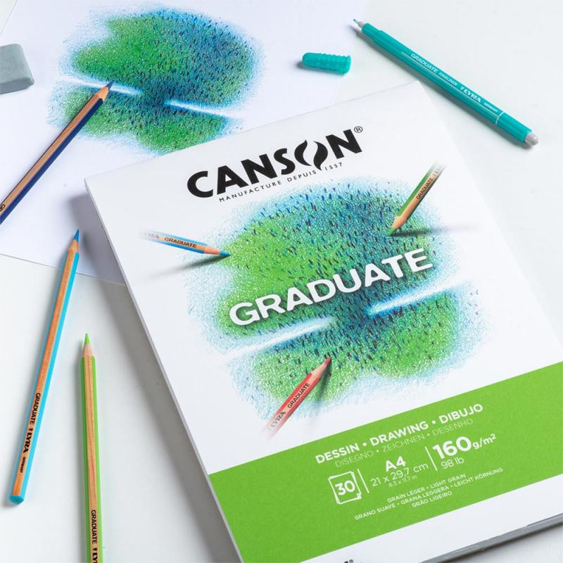 Canson Graduate Foglio d'arte 30 fogli - C400110365