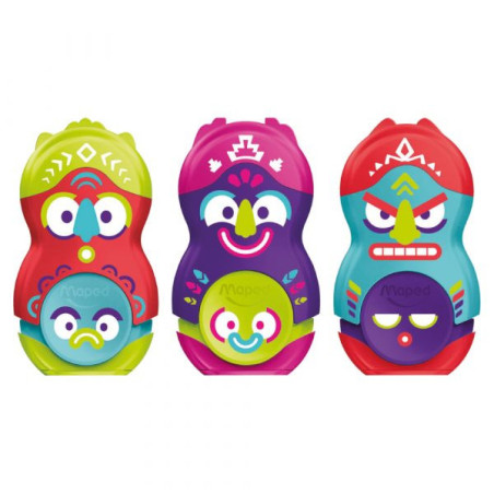 Maped 049130 temperino Temperamatite manuale Colori assortiti