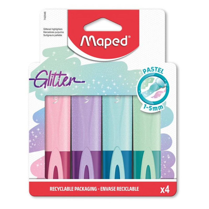 Maped CF4 evidenziatore 4 pz Multicolore