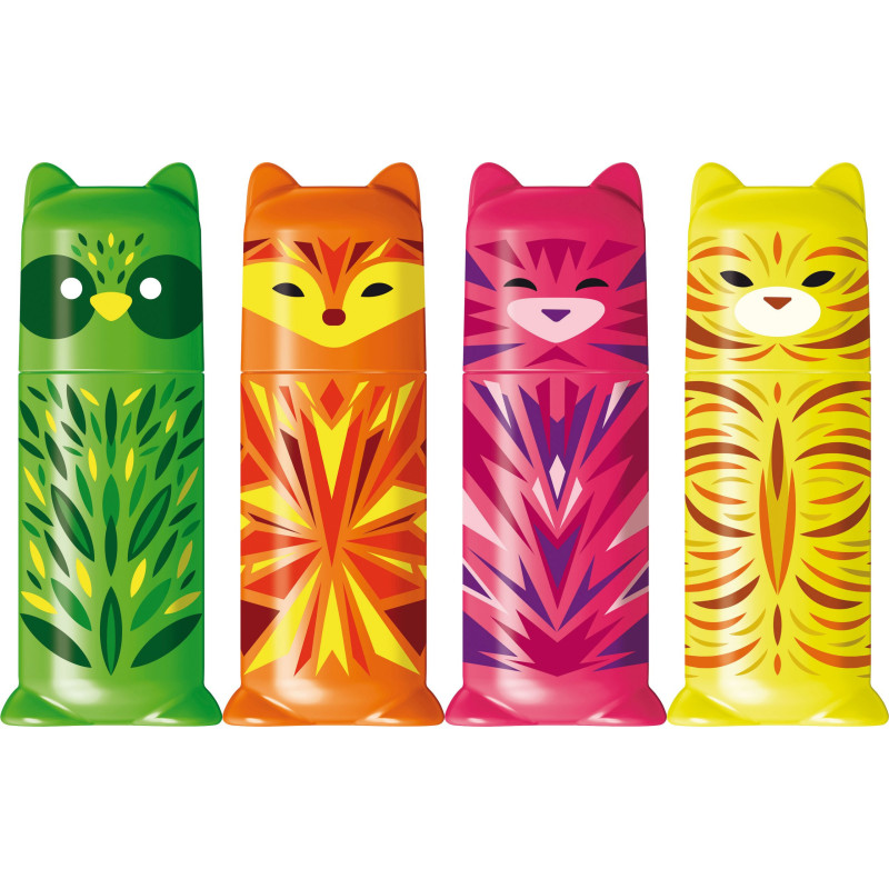 Maped 743677 evidenziatore 4 pz Multicolore