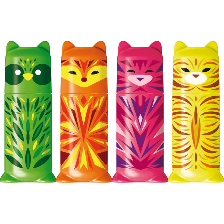 Maped 743677 evidenziatore 4 pz Multicolore