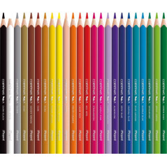 Maped Color’Peps 862726 pastello colorato Multicolore 24 pz