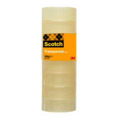 Scotch 7100213205 nastro adesivo da cancelleria 33 m Acrilico, Polipropilene (PP) Trasparente 8 pz
