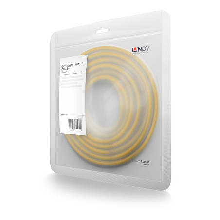 Lindy 47765 cavo di rete Giallo 3 m Cat6 S/FTP (S-STP)