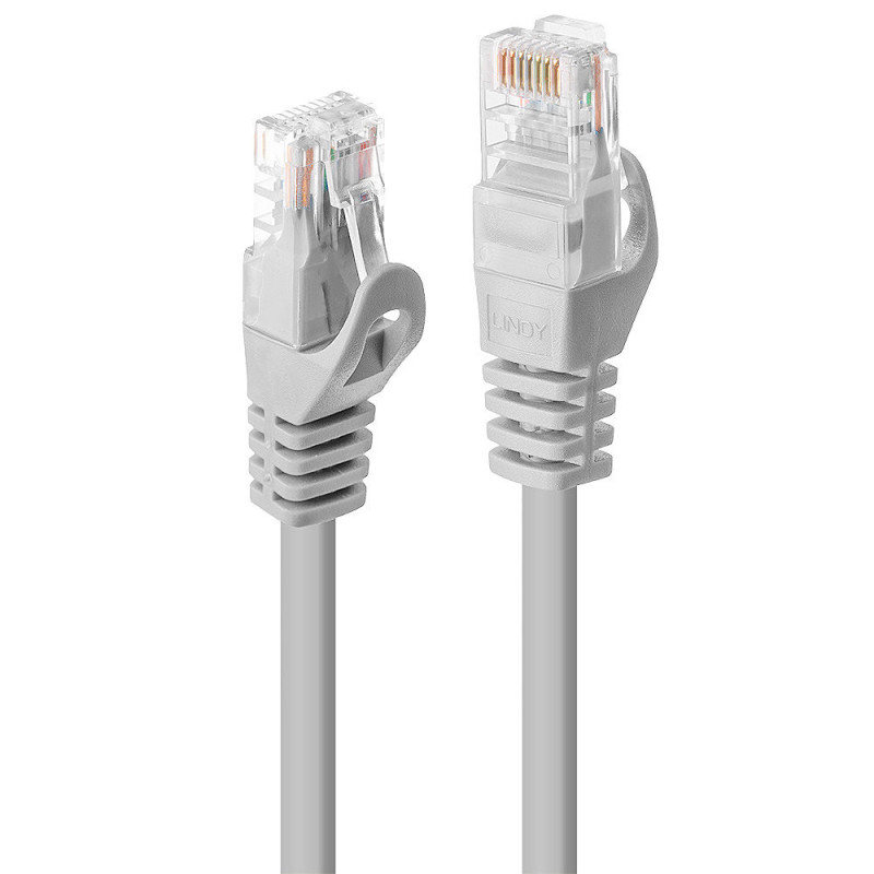Lindy 48165 cavo di rete Grigio 5 m Cat6 U/UTP (UTP)