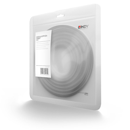 Lindy 48165 cavo di rete Grigio 5 m Cat6 U/UTP (UTP)