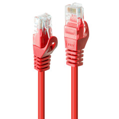 Lindy 48187 cavo di rete Rosso 10 m Cat6 U UTP (UTP)