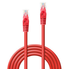 Lindy 48187 cavo di rete Rosso 10 m Cat6 U UTP (UTP)