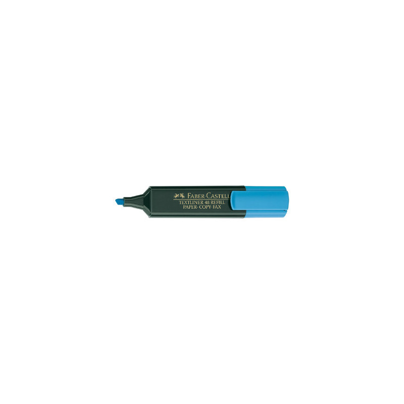 Faber-Castell 154851 evidenziatore 1 pz Punta smussata Blu Faber-Castell 154851 evidenziatore 1 pz Punta smussata Blu