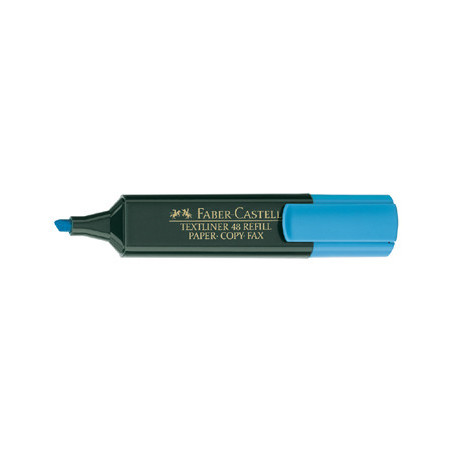 Faber-Castell 154851 evidenziatore 1 pz Punta smussata Blu