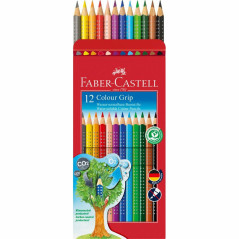 Faber-Castell 112412 pastello colorato Multi 12 pz