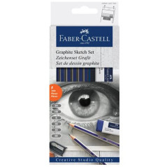 Faber-Castell 114000 set da regalo penna e matita Matita di grafite Scatola di carta