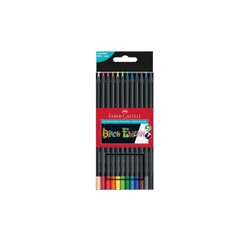 Faber-Castell 116412 pastello colorato Multicolore 12 pz