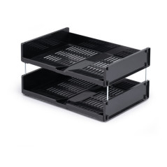 Durable 1700801058 vassoio da scrivania Polistirolo Nero