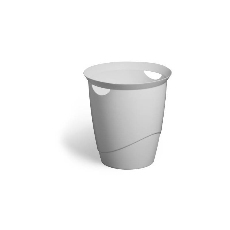 Durable 776010 cestino per rifiuti Rotondo Plastica Grigio
