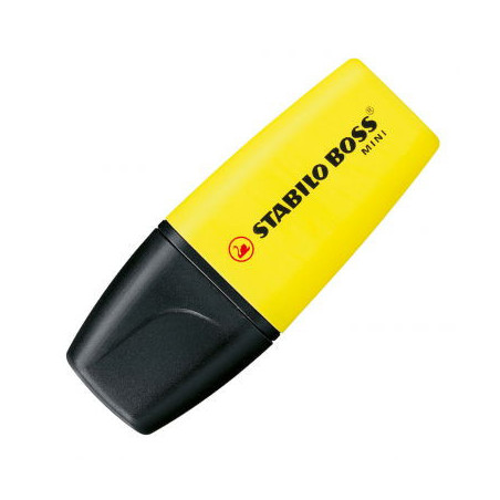 STABILO BOSS MINI evidenziatore 5 pz Punta smussata Blu, Verde, Arancione, Rosa, Giallo