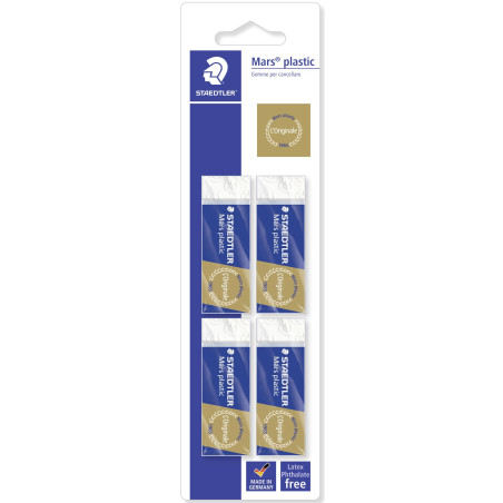 Staedtler Mars 4 Gomme Plastic