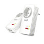Powerline FRITZ! 1220 Set INT 1200 Mbit/s Collegamento ethernet LAN Bianco 2 pz