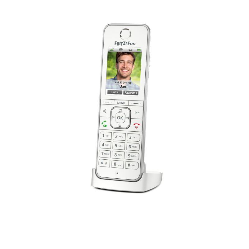 Fon FRITZ! C6 International Telefono DECT Identificatore di chiamata Bianco Fon FRITZ! C6 International Telefono DECT Identificatore di chiamata Bianco