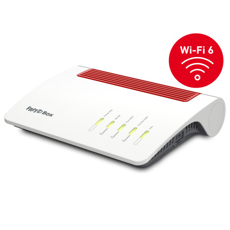 Box FRITZ! 7590 AX router wireless Gigabit Ethernet Dual-band (2.4 GHz 5 GHz) Bianco