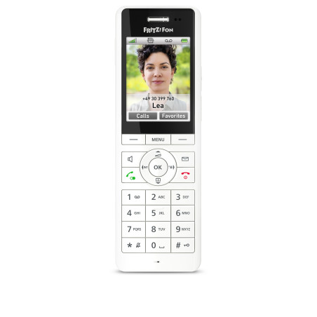 Fon FRITZ! X6 Telefono DECT Identificatore di chiamata Bianco