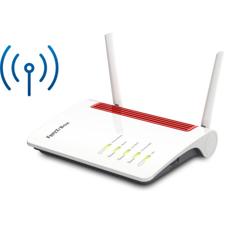 Box FRITZ! 6850 4G International router wireless Gigabit Ethernet Dual-band (2.4 GHz 5 GHz) Bianco