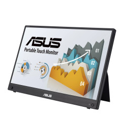 ASUS ZenScreen MB16AMTR Monitor PC 39,6 cm (15.6") 1920 x 1080 Pixel Full HD LCD Touch screen Nero